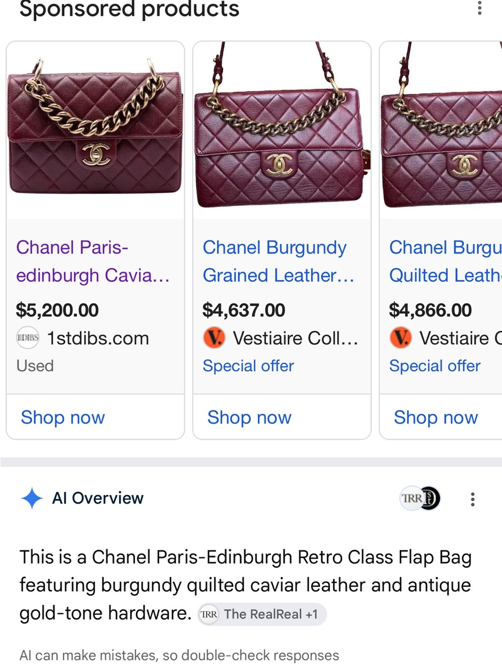 CHANEL Paris-Edinburgh Caviar Flap Bag - Picture 7 of 8